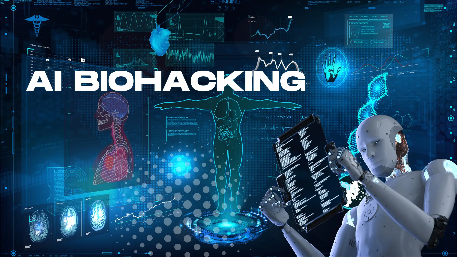 AI biohacking with science