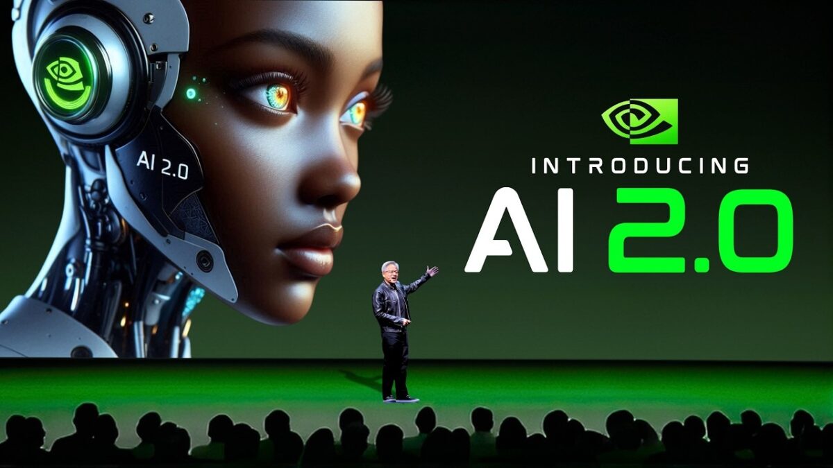 AI + Crypto: Why the Smart Money is Already Merging the 2 1 AI + Crypto evolution showcased at NVIDIA's AI 2.0 launch event with a humanoid AI and live audience